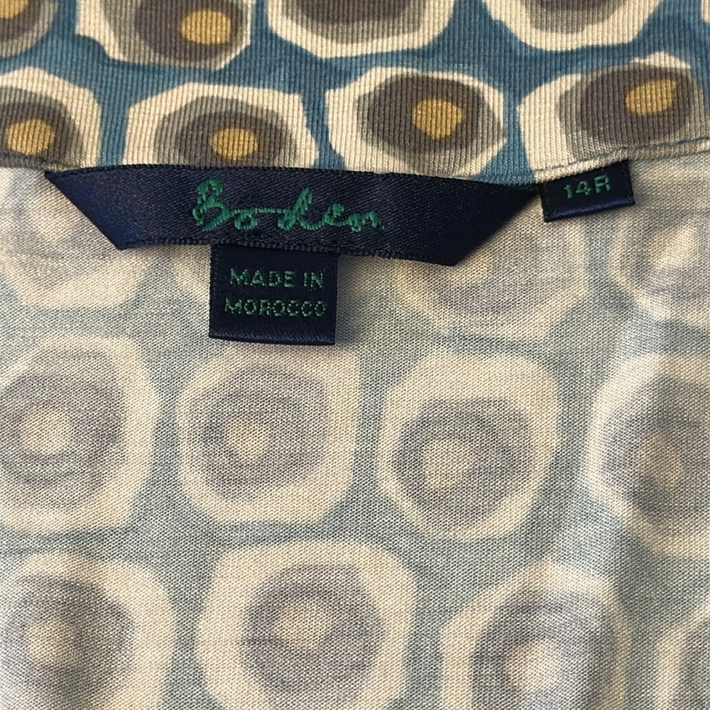 BODEN JERSEY FAUX WRAP DRESS - Picture 5 of 6